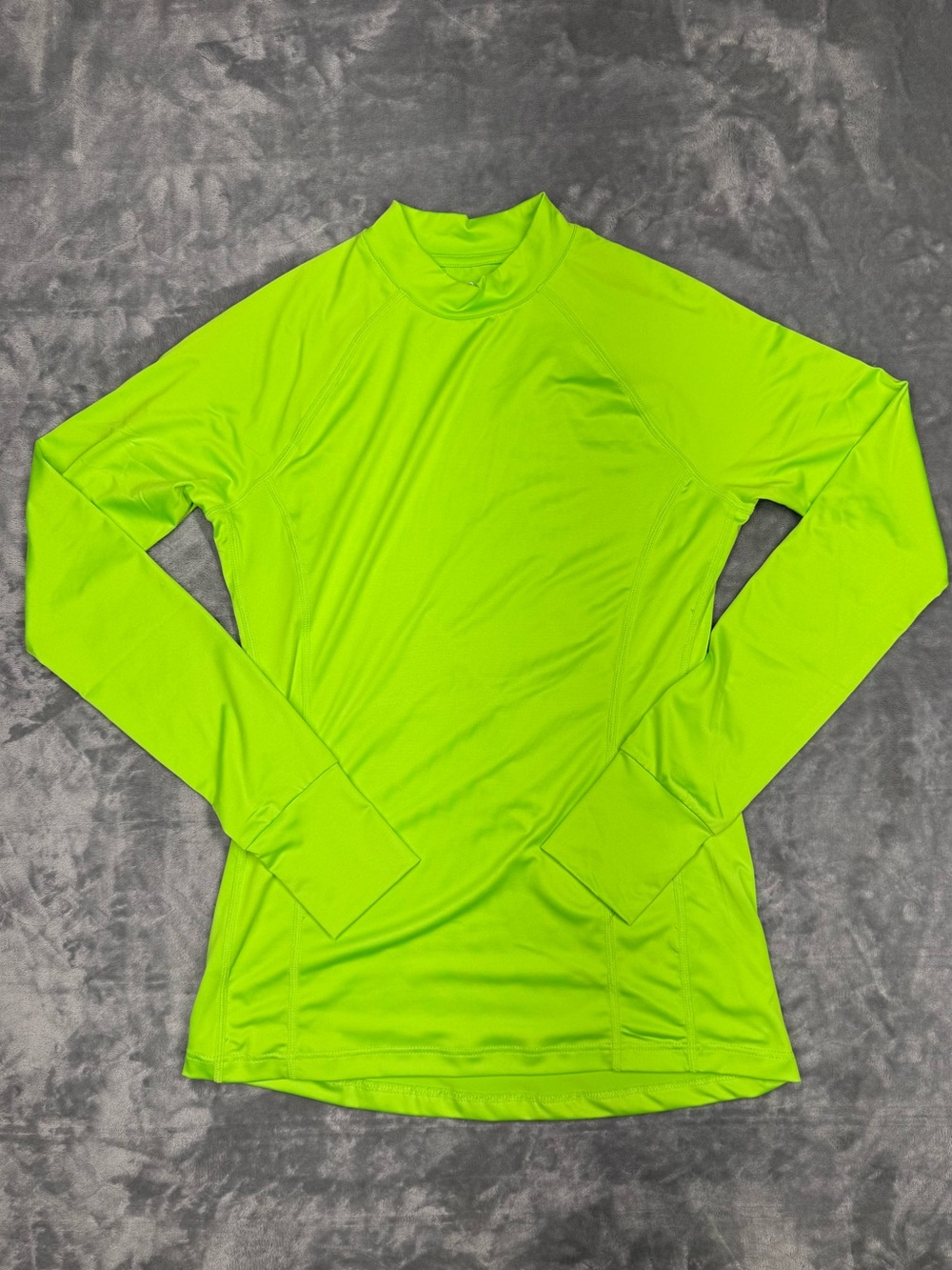Women’s Neon Green Long Sleeve Activewear Top